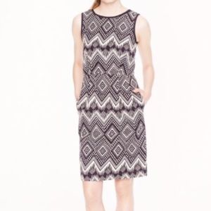 ✨J Crew✨ Diamond Ikat Dress (14) NWT